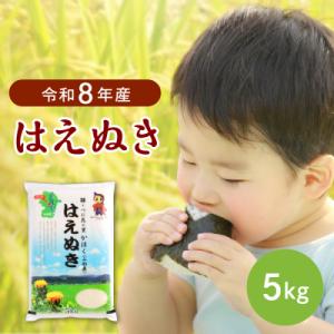 ふるさと納税 河北町 【令和8年産米】2027年3月上旬発送 はえぬき5kg 山形県産 【JAさがえ西村山】