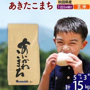 ふるさと納税 北秋田市 令和7年産 秋田県産 あきたこまち 15kg【玄米】|foap-20701