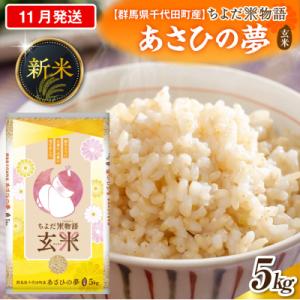 ふるさと納税 千代田町 2026年11月発送【令和8年産】あさひの夢5kg×1袋(玄米)ch049-004-11