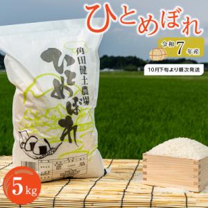 ふるさと納税 角田市 令和7年産　ひとめぼれ　5kg×1袋