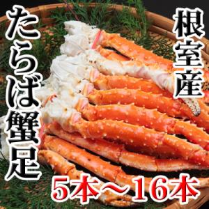 ふるさと納税 根室市 【北海道根室産】ボイルたらば蟹足5本〜16本(計1〜1.2kg) C-7007...