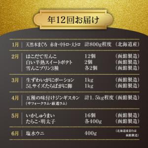 ふるさと納税 函館市 函館至幸の贈り物定期便 ...の詳細画像1