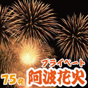 ふるさと納税 小松島市 花火 プライベート花火 75発 イベント 夏祭り 家族 プロポーズ 結婚 記...