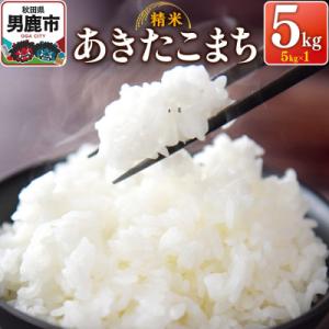 ふるさと納税 男鹿市 令和7年産あきたこまち(精米)5kg(5kg×1袋)|23_szf-010501