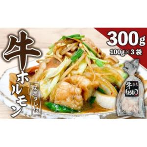 ふるさと納税 名古屋市 【ビールがすすむ】牛ホルモン(味噌だれ)3パック お肉の旨み弾力 おつまみ