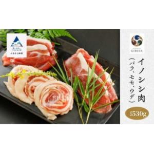 ふるさと納税 小松市 イノシシ肉 3種食べ比べセット (バラ モモ ウデ) 冷凍猪肉 天然ジビエ ジ...