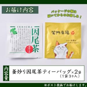 ふるさと納税 佐伯市 釜炒り 因尾茶 ティーバ...の詳細画像1
