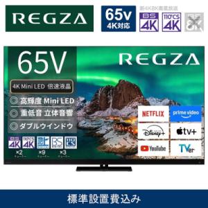 ふるさと納税 川崎市 TVS REGZA【標準設置費込み】液晶テレビ REGZA (レグザ) 65V型