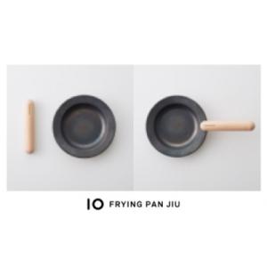 ふるさと納税 八尾市 IO フライパンジュウ&amp;ハンドルセット Mサイズ/ビーチ(ブナ材)鉄フライパン...