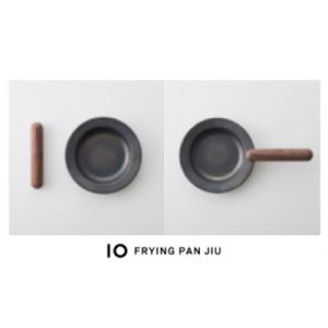 ふるさと納税 八尾市 IO フライパンジュウ&amp;ハンドルセットMサイズ /ウォルナット(クルミ材) 鉄...