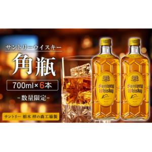 ふるさと納税 栃木市 【数量限定】&lt;サントリー&gt;角瓶【700ml】6本
