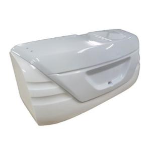 ふるさと納税 小山町 ID BOX ライトグレー×ホワイト 2トーンカラー 塗装品