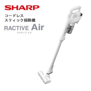 ふるさと納税 八尾市 SHARP コードレススティック掃除機 EC-AR11-W(ホワイト系)(U1...