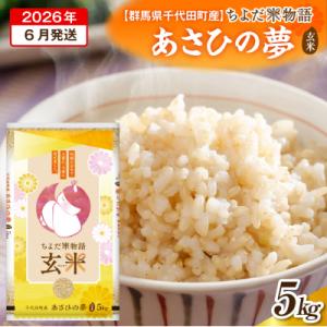 ふるさと納税 千代田町 2026年6月発送【令和7年度産】あさひの夢 5kg×1袋 (玄米) ch049-004r-6