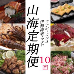ふるさと納税 室戸市 徳さんオススメ山海【定期便10回】 頒布会