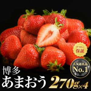 ふるさと納税 新宮町 人気1位獲得謝礼品★博多あまおう約1,080g(2027年2月以降発送)【あま...