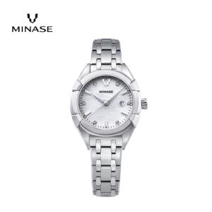 ふるさと納税 湯沢市 MINASE時計Uruga31 ブレスレットタイプ(UG02-M01NWH-SSB)[F11948]