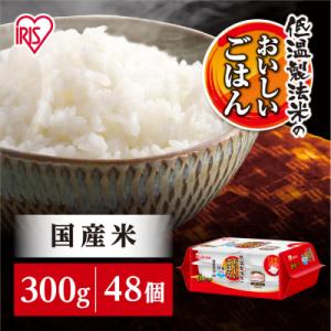 ふるさと納税 角田市 【300g×48食】パックごはん 低温製法米のおいしいごはん