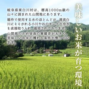 ふるさと納税 東白川村 令和7年産 コシヒカリ...の詳細画像3