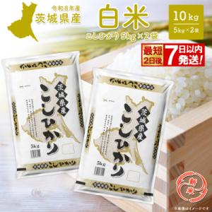 ふるさと納税 境町 【新米/白米】◎最短2日後発送◎ コシヒカリ10kg 令和8年産 茨城県産 K2...