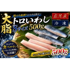 ふるさと納税 広尾町 大トロいわし　フィレ　Sサイズ　500g【ハラール認証済み】(AM0006)
