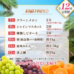 ふるさと納税 宮崎県 【12回定期便】南国宮崎...の詳細画像2