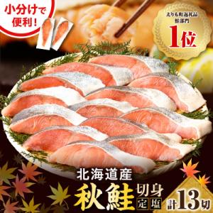ふるさと納税 えりも町 えりも【マルデン特製】北海道産定塩鮭切身13切【er002-107】