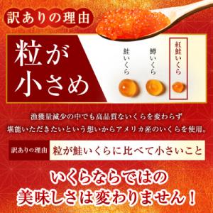 ふるさと納税 釧路市 新物 天然紅鮭いくら醤油...の詳細画像2