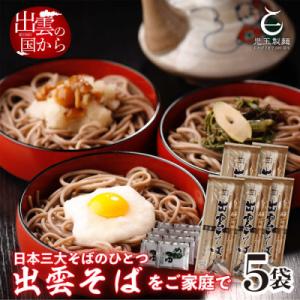 ふるさと納税 出雲市 児玉製麺「特撰出雲そば15人前+秘伝のつゆ」大容量・長期保存・非常食にも 災害...