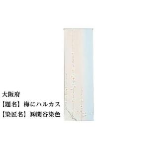 ふるさと納税 京都市 【47都道府県着物応援プロジェクト】 大阪府 京手描友禅 付下げ着尺