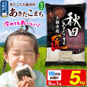 ふるさと納税 大仙市 米【無洗米】 あきたこまち 5kg 令和7年産|22_snk-030501