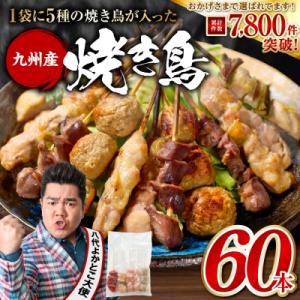 ふるさと納税 八代市 やきとり5種 60本(約1.5kg) _259-6028-A