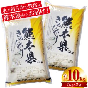 ふるさと納税 八代市 先行予約 R8年産 熊本県産 きぬひかり10kg 26年9月上旬より順次発送_132-6049-D