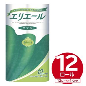 ふるさと納税 可児市 エリエールトイレットティシュー 12Rダブル(12ロール×1パック)