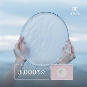 ふるさと納税 加賀市 ARASのお買いものカード3,000円分 ARAS F6P-2625