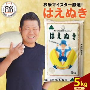 ふるさと納税 米沢市 【先行予約】令和8年産 はえぬき 5kg ( 5kg × 1袋 )