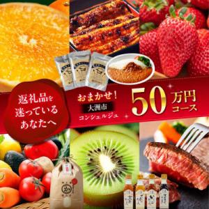 ふるさと納税 大洲市 【大洲市コンシェルジュ】返礼品おまかせ!寄付額50万円コース [AGXX027...