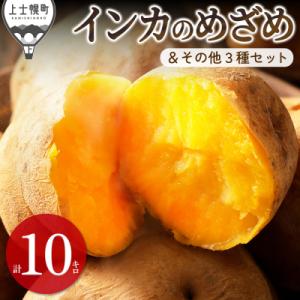 ふるさと納税 上士幌町 北海道産 インカのめざめ その他3種 じゃがいも セット 計10kg 上士幌...