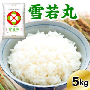 ふるさと納税 米沢市 《先行予約》 ※2026年12月発送分※ 【令和8年産】 雪若丸  5kg 〔精米〕
