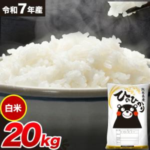 ふるさと納税 南阿蘇村 令和7年産 ひのひかり 白米 20kg 《7-14日以内に出荷予定(土日祝除く)》