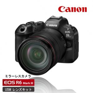 ふるさと納税 国東市 キヤノン ミラーレス カメラ EOS R6 MarkIII USMレンズキット Mark3_0062C