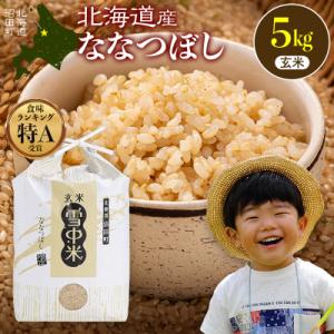 ふるさと納税 沼田町 令和8年産 特Aランク米 ななつぼし 玄米 5kg(5kg×1袋)【2月発送】 nr-2910