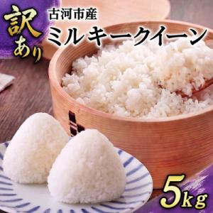 ふるさと納税 古河市 【訳あり】令和7年 古河市産 ミルキークイーン 5kg| 米 こめ コメ 5キロ ミルキークイーン