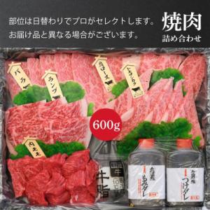 ふるさと納税 大崎市 【定期7回】仙台牛 焼肉盛り合わせ 600g