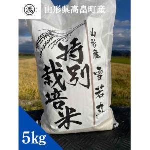 ふるさと納税 高畠町 【毎月定期便】【山形県高畠産】特別栽培米 雪若丸 5kg全6回