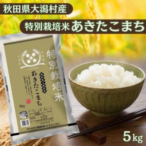 ふるさと納税 大潟村 【毎月定期便】あきたこまち5kg(6か月分)秋田県産特別栽培米 大潟村のお米 精米 全6回