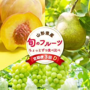 ふるさと納税 中山町 【発送月固定定期便】至高のフルーツ! 中山町旬のフルーツちょとずつ食べ比べ定期...
