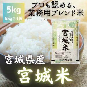 ふるさと納税 登米市 【毎月定期便】宮城県産ブレンド米　宮城米(精米)5kg全6回