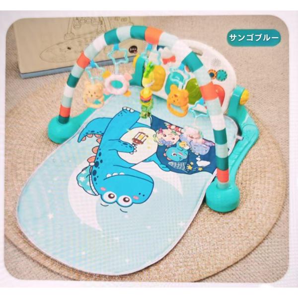 マテル　フィッシャープライス HYJ72 あんよでキック！感覚が育つ4WAYバイリンガル・ピアノジム