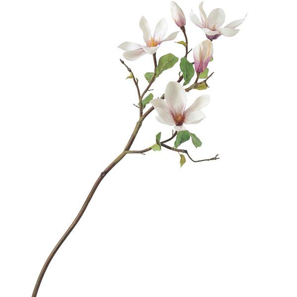 造花 とりよせ品 マグノリア×3 つぼみ×2 和 木蓮 モクレン インテリア インテリアフラワー フ...